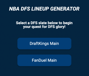 Looking for the best NBA DFS lineups today? Our NBA Lineup Optimizer is a key tool to use, which we highlight here while giving advice...